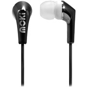 Moki Metallics Earphones Black