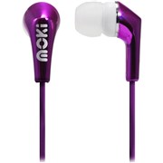 Moki Metallics Earphones Pink
