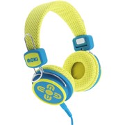 MOKI KIDS SAFE HEADPHONE YELLOW BLUE