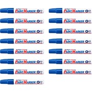 ARTLINE 400 PAINT MARKERS 23MM BULLET BLUE PACK OF 15