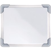ZART WHITEBOARD MAGNETIC DOUBLE SIDED 25CMX21CM ALUMINIUM FRAME