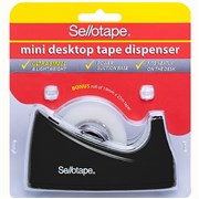 Sellotape Mini Desktop Tape Dispenser Assorted