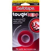 Sellotape Tough Tape  19mmx15m Clear