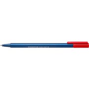 STAEDTLER TRIPLUS 437 XB2 BALLPOINT PEN RED PACK OF 10