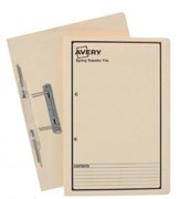 AVERY SPRING TRANSFER FILE BUFF Printed Black