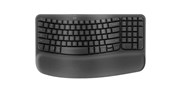 LOGITECH ERGO SERIES WAVE KEYS WIRELESS ERGONOMIC KEYBOARD GRAPHITE