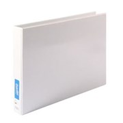 BANTEX INSERT BINDER A3 2D RING 38MM WHITE LANDSCAPE 100851664