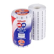 QUIK STIK MARK II BEST BEFORE 23MMX16MM PERMANENT LABELS PACK 5 ROLLS EA 1000 LABELS