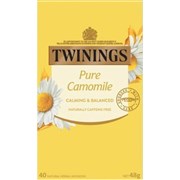 TWININGS TEA BAGS INF CAMOMILE 40S 418936 CCC418936 HERBAL INFUSION