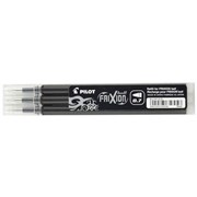 PILOT FRIXION 07MM BLACK REFILL PACK 3