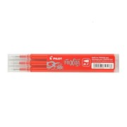 PILOT FRIXION 07MM REFILL RED PACK 3