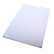 QUILL 100 LEAF RULED BANK PADS A4 PK10  01001