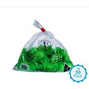 KEVRON PLASTIC KEY TAGS GREEN PK50