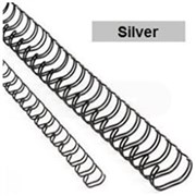 COIL WIRE   34 LOOP 143MM  SILVER 31 PITCH COMB 916 BX50