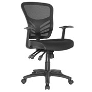 YARRA MESH BACK CHAIR WITH ARMS 3 LEVER