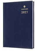 A5 COLLINS STERLING 184 DAY TO A PAGE BLUE DIARY 2027