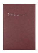 COLLINS A4 APPOINTMENT DIARY DAY TO PAGE BURGUNDY 2027