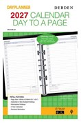 DAYPLANNER DESK EDITION REFILLS 7 RING DAILY DATED 1 YEAR DEBDEN 1100 2027