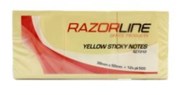 SELF ADHESIVE NOTES 38X50MM YELLOW 11110 PACK OF 12