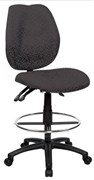 SABINA DRAFTING CHAIR BLACK